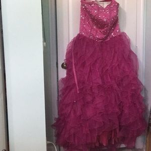 Pink Gown/ Quinceañera Dress